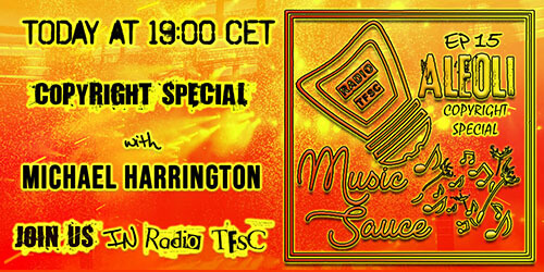 Link to EP15 of AleOli Music Sauce, Copyright Special