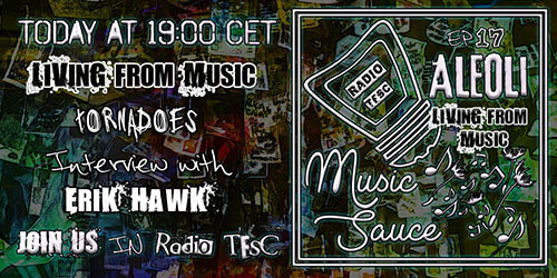 Overview of the EP17 of AleOli Music Sauce, Live from Music Special with Erik Hawk